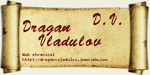 Dragan Vladulov vizit kartica